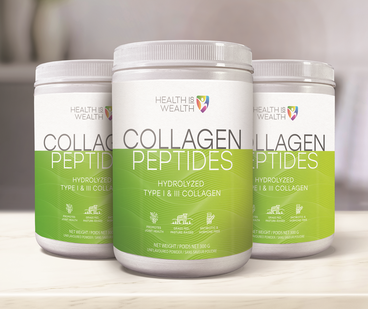 Collagen Peptide | 3-Pack Special – Health IS Wealth Group Inc